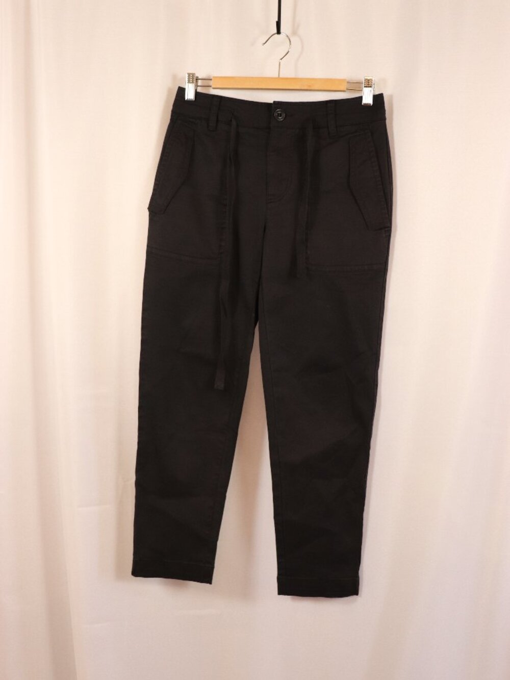 Vince Women’s Black Slacks – Size 4 – Tailored Designer Trousers